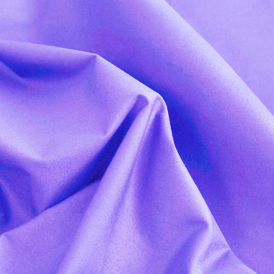DreamZ 121x91cm Anti Anxiety Weighted Blanket with a soft bamboo cover in purple color, showcasing its reversible design and plush texture.